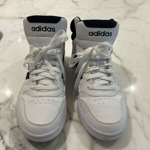 Adidas high top sneakers in size 8 women’s